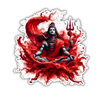Shiva Vortex Sticker