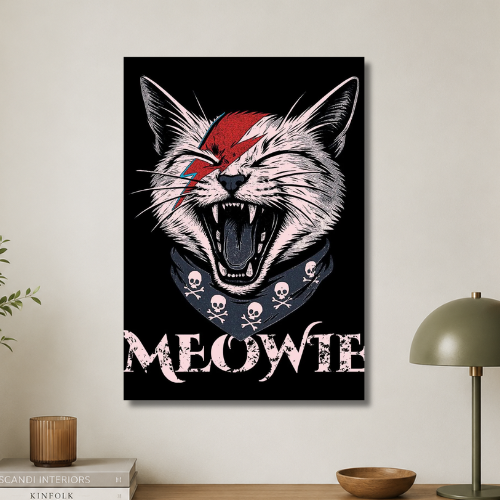Meowie wall poster