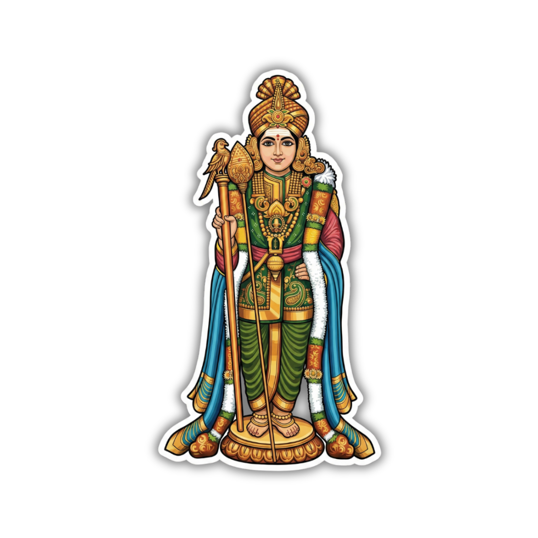 Vel Murugan sticker
