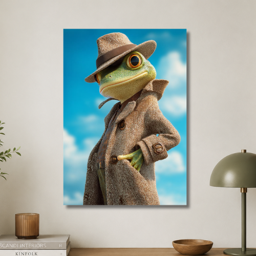 Rango in coat wall poster