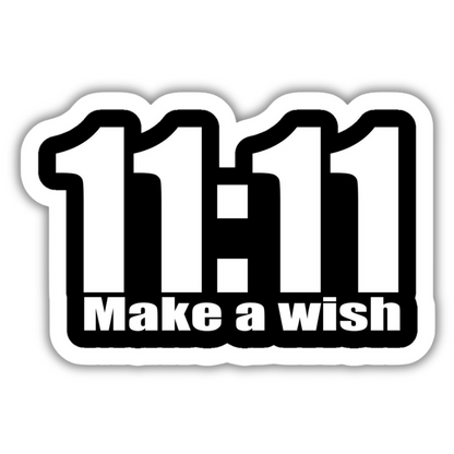 11:11 Make a wish Sticker