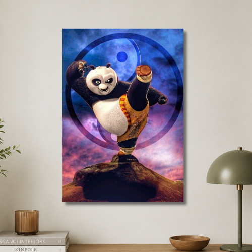 Kung fu panda: martial arts  wall poster