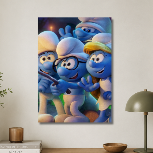 Smurf  wall poster
