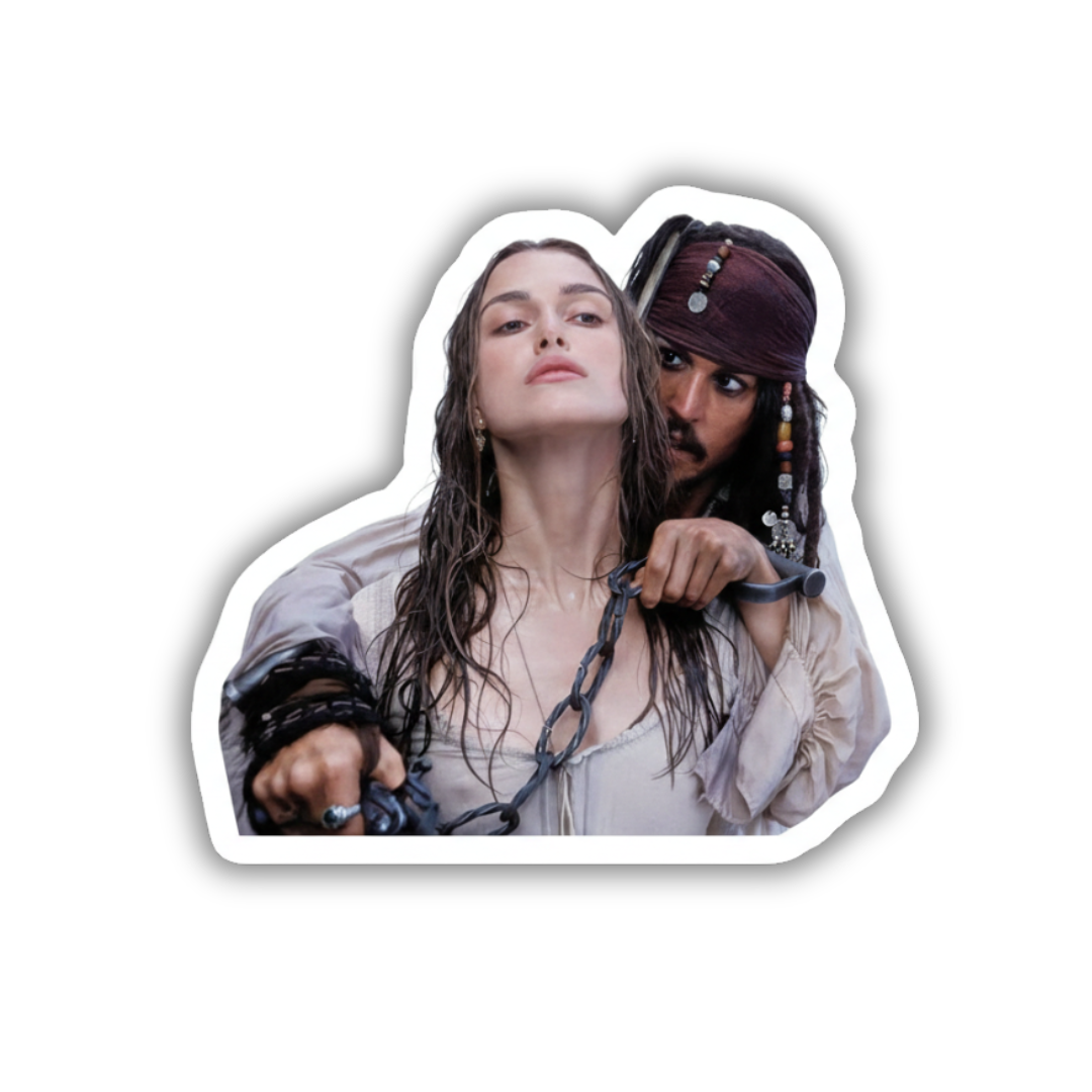 Jack & Elizabeth sticker