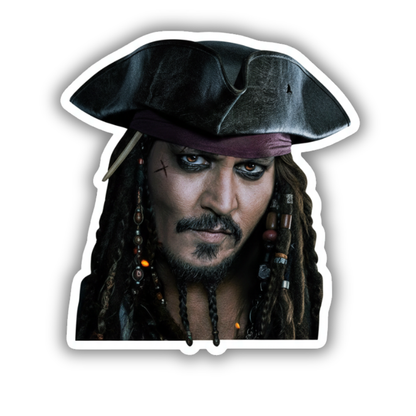 Jack sparrow sticker
