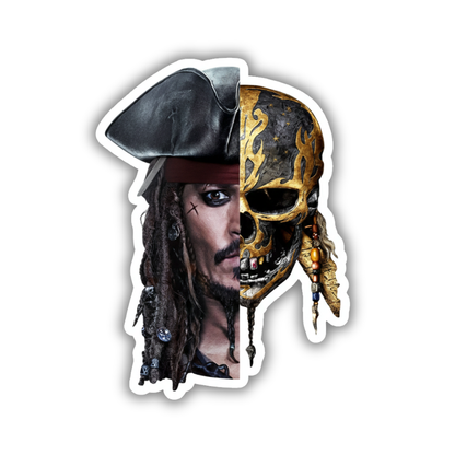 Jack sparrow v4 sticker