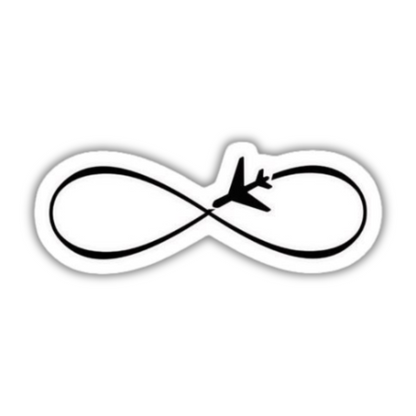 Infinite Travel Sticker