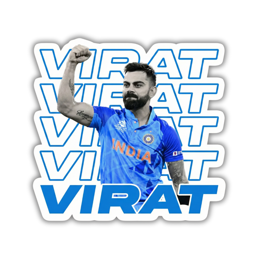 Virat kohli v1 sticker