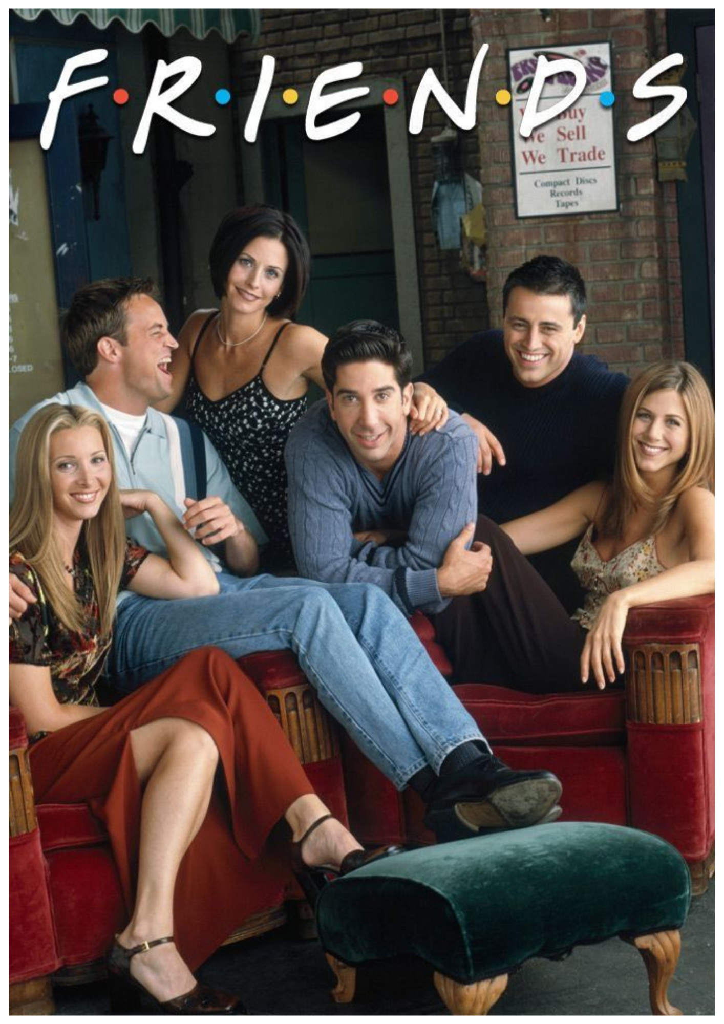 F.R.I.E.N.D.S Wall Poster Collection (Set of 8)