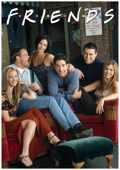 F.R.I.E.N.D.S Wall Poster Collection (Set of 8)