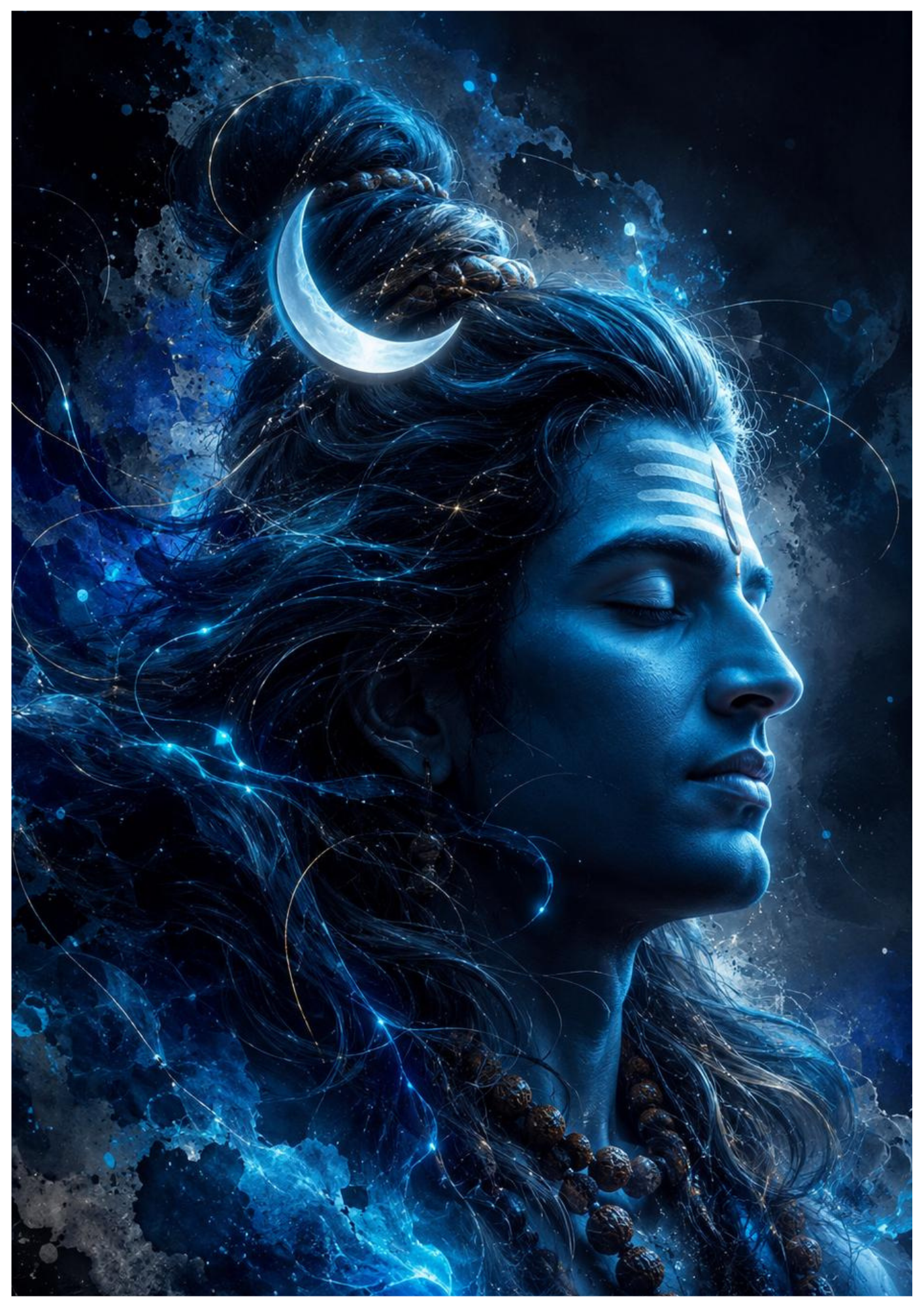Lord Shiva Wall Poster Collection (Set of 8)
