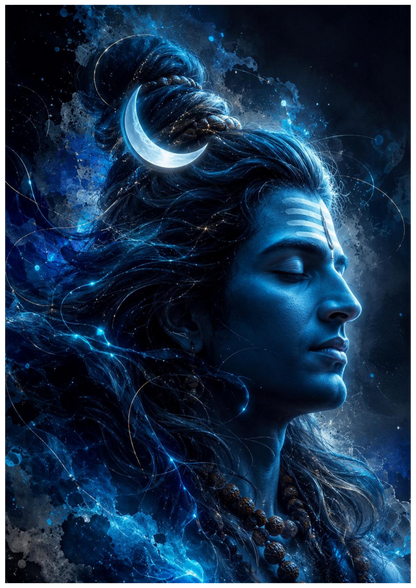 Lord Shiva Wall Poster Collection (Set of 8)