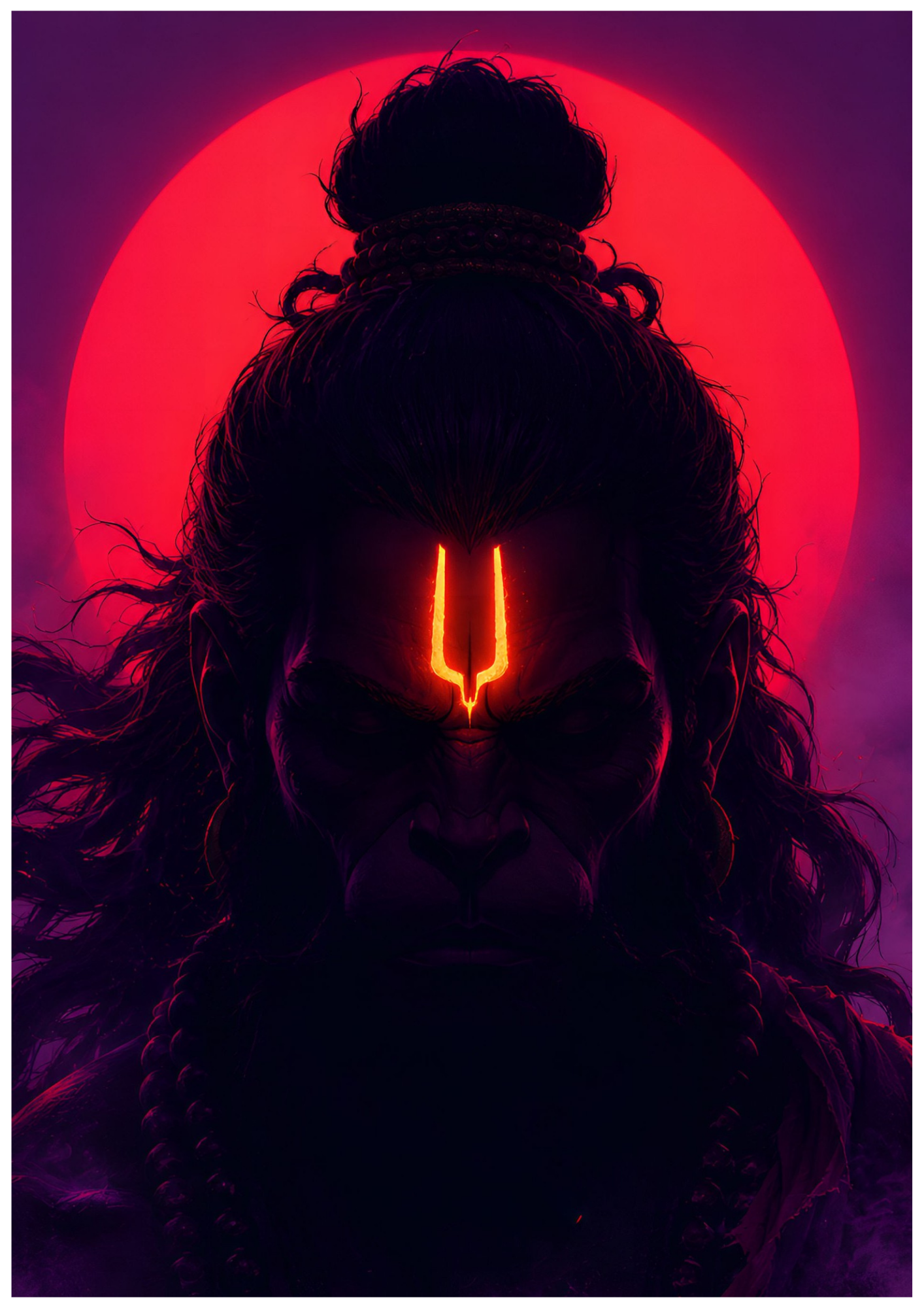 Hanuman Wall Poster Collection (Set of 8)
