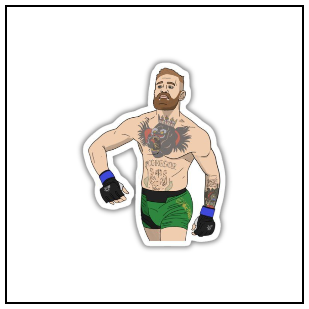 The Notorious MMA Sticker