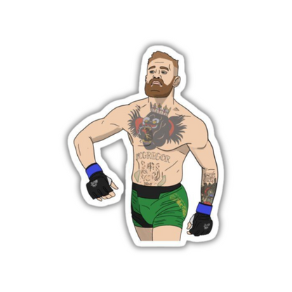 The Notorious MMA Sticker