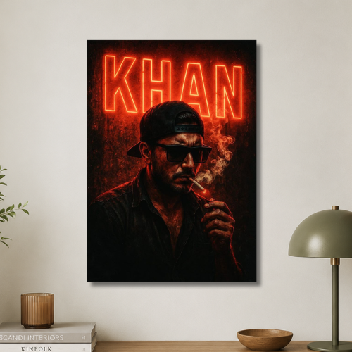 Khan wall poster