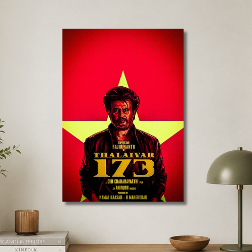 Thalaivar 173 wall poster