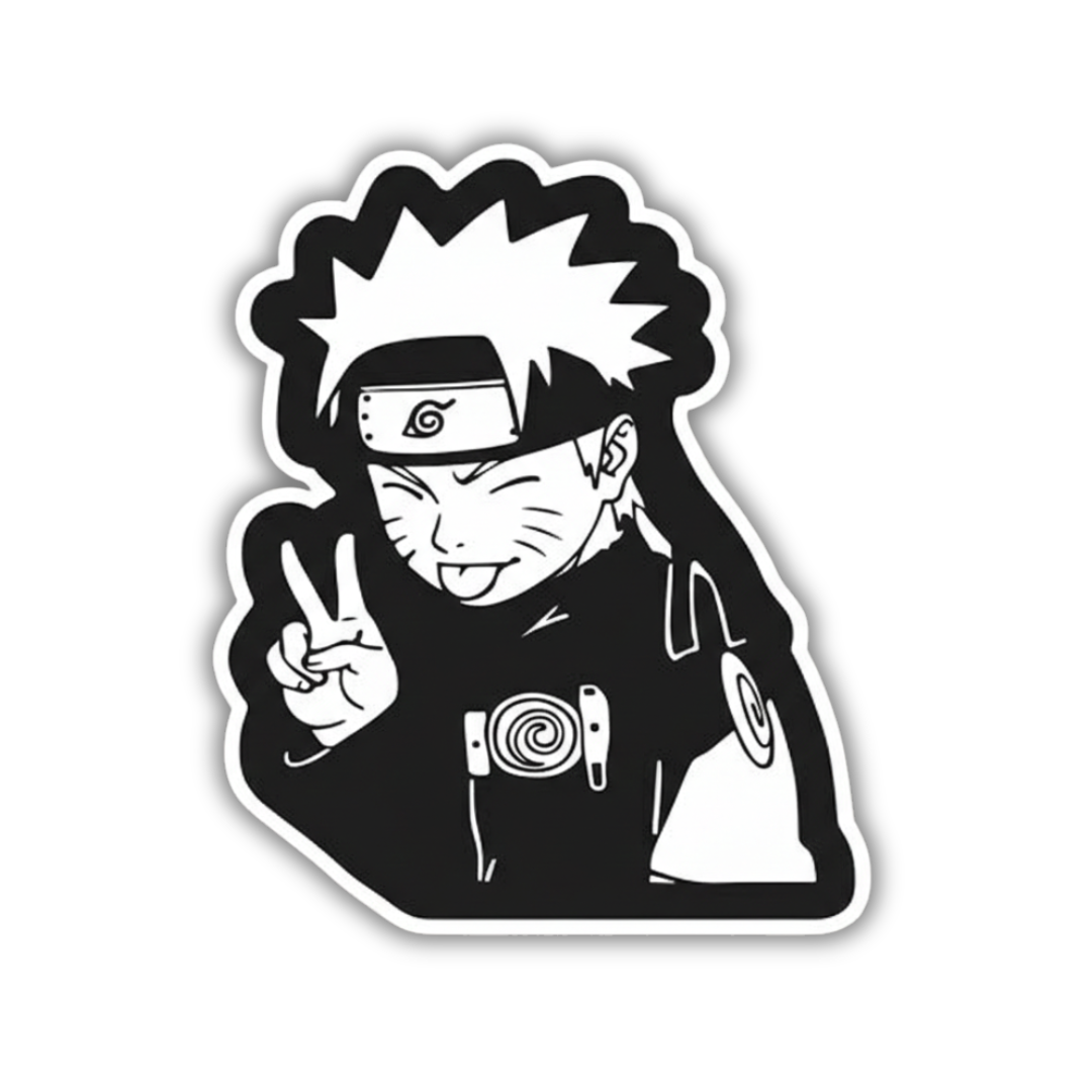 Naruto funny sticker