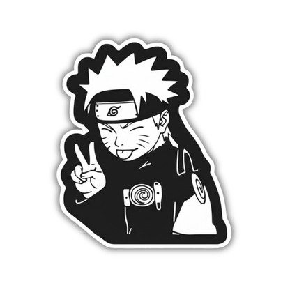 Naruto funny sticker