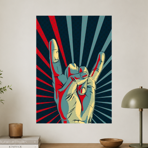 baba symbol wall poster