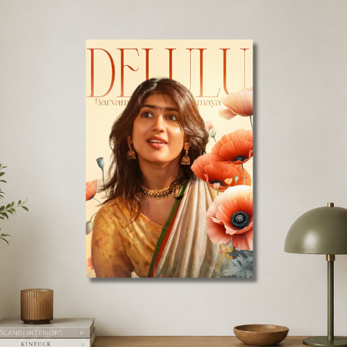 Delulu wall poster