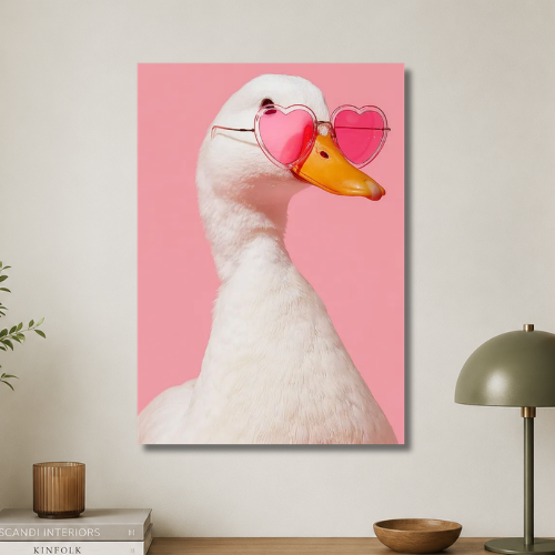 Duck wall poster