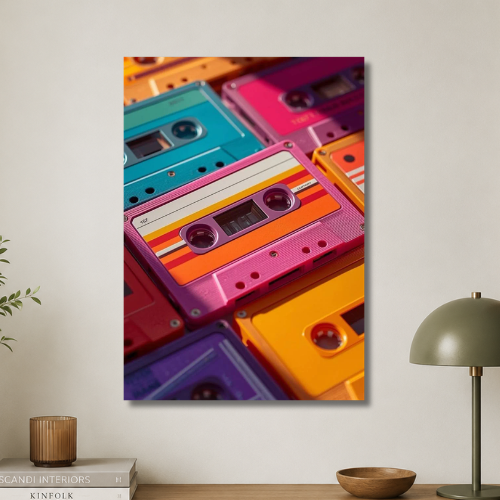Tape wall poster