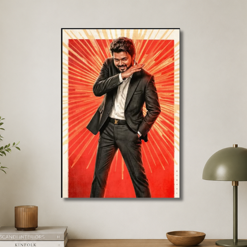 Thalapathy swag wall poster
