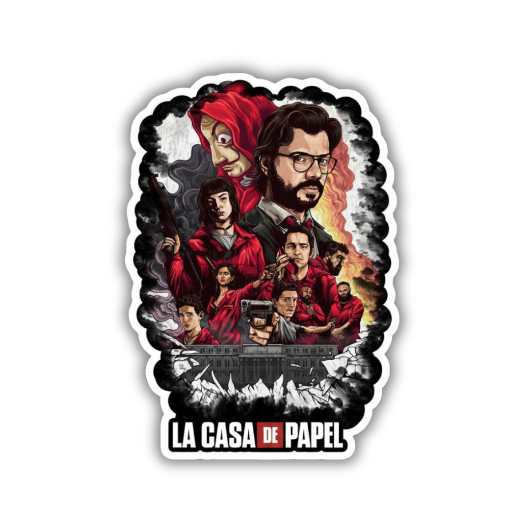 La casal DE papel animate v1 sticker