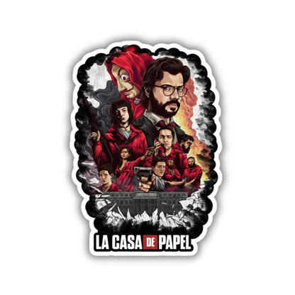 La casal DE papel animate v1 sticker