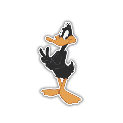 Daffy duck sticker