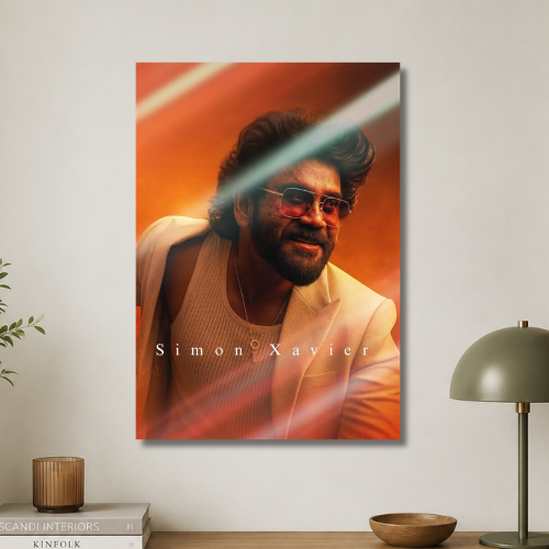 Simon Xavier wall poster