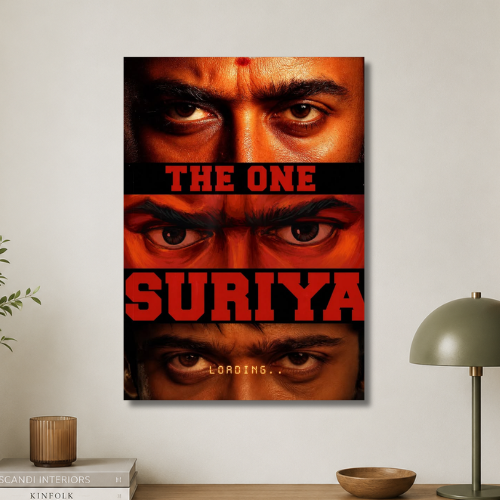 The one suriya wall poster