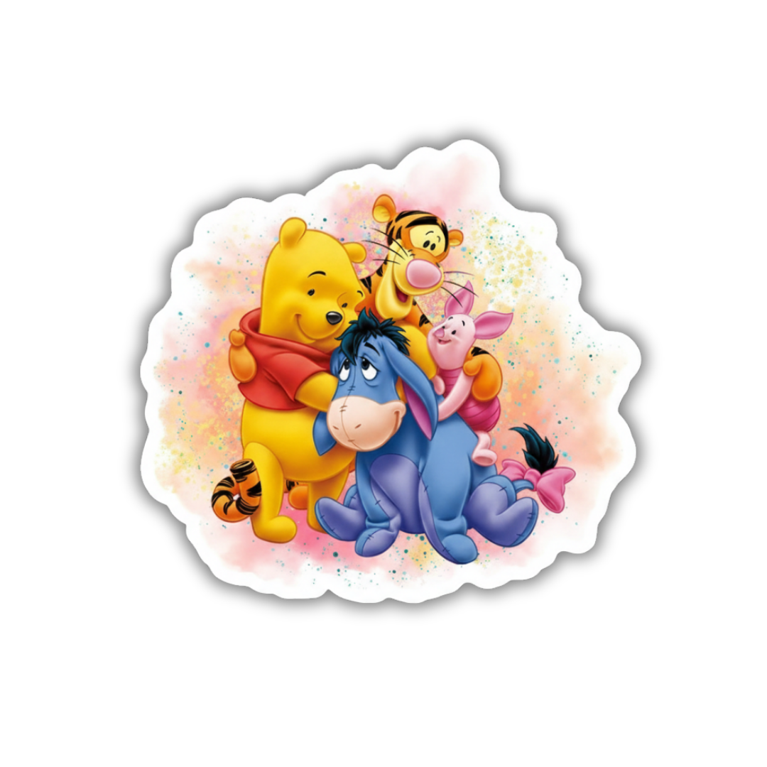 Pooh & Friends sticker