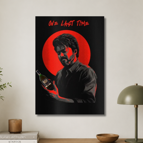 One last time wall poster