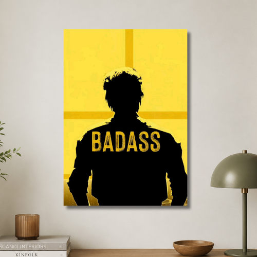 Badass wall poster