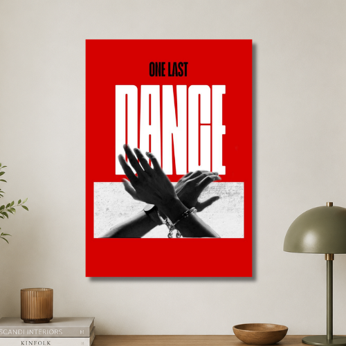 One last dance wall poster