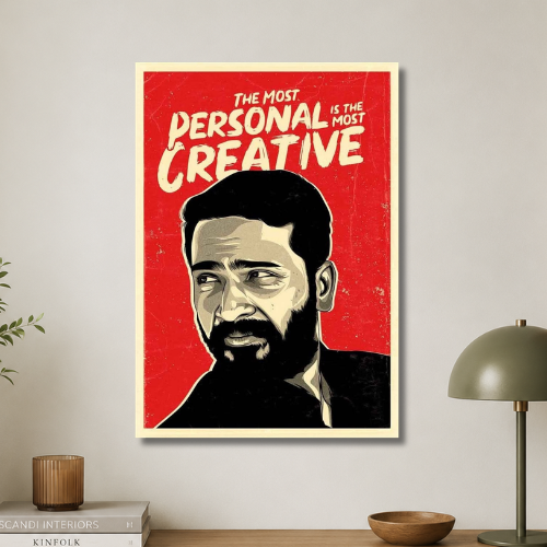 The most personal is the most creative wall poster