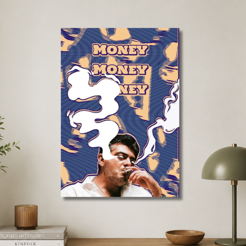 Money money wall poster