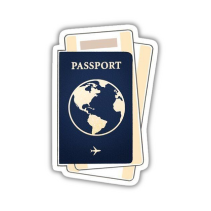 Travel Passport Sticker