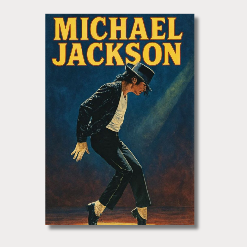 Michael jackson v5 wall poster