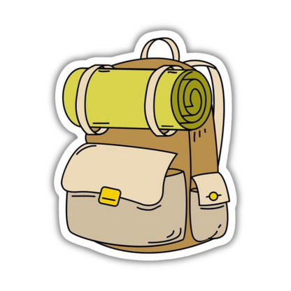 Travel Backpack Sticker