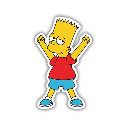 Simpsons sticker