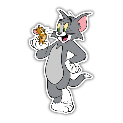 Tom with jerry sticker
