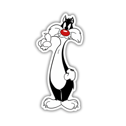 sylvester the cat sticker