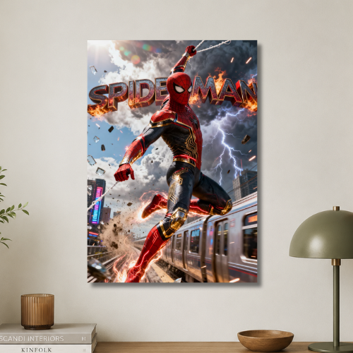 Spiderman: the web wall poster
