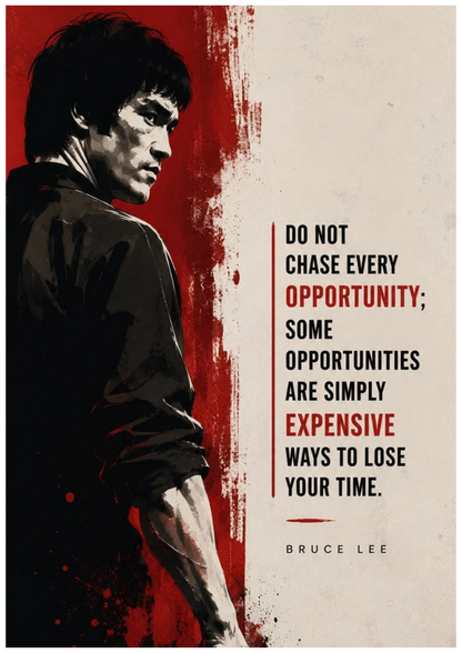 Bruce Lee Wall Poster Collection (Set of 8)