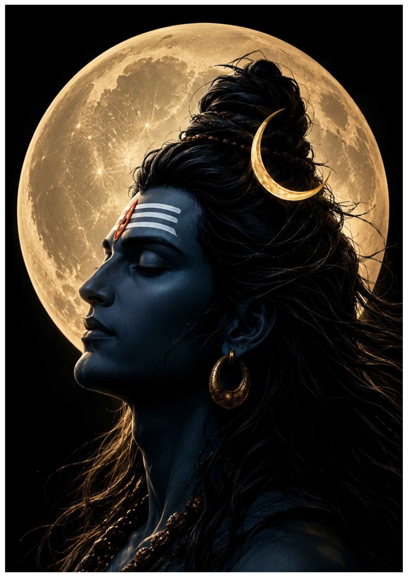 Lord Shiva Wall Poster Collection (Set of 8)