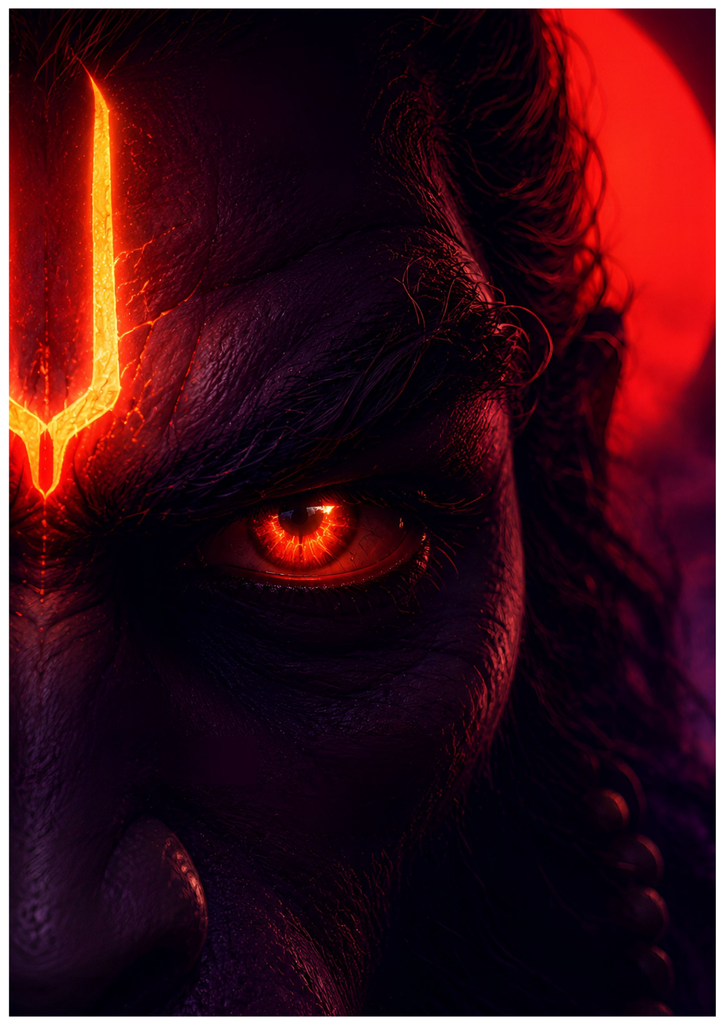 Hanuman Wall Poster Collection (Set of 8)