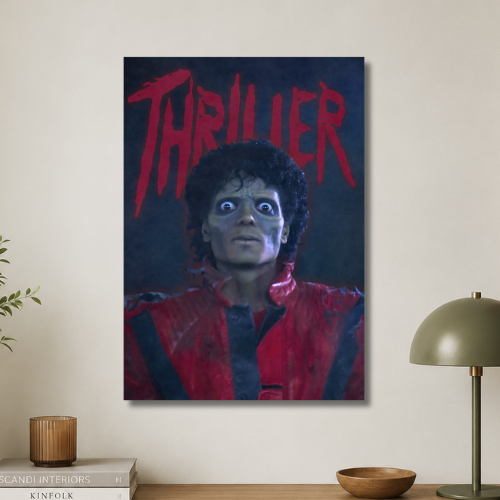 Michael jackson : thriller wall poster
